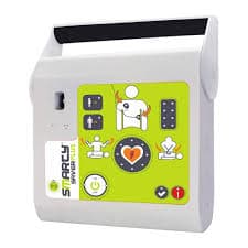 AMI ITALIA FULLY AUTOMATIC AED WITH CPR MONITOR – SMARTY SAVER PLUS