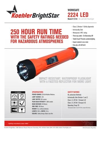 Brightstar Torch 2224 LED