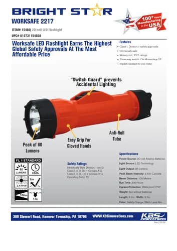Brightstar Torch 2217 LED